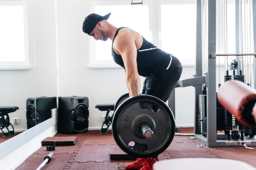 man in the gym